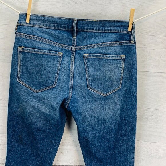 Old Navy Womens Original Mid Rise Skinny Jean Stretch Denim Med Wash Size 6 Reg - Picture 9 of 12